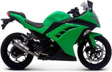 Auspuffendrohr Ohne Geräuschzulassung Relevance Carbon Edelstahl Cap - Termignoni Kompatibel Mit Kawasaki Ninja 300 R (2012-2017)