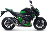 Komplette Auspuffanlage Ohne Katalysator Und Ohne Geräuschzulassung Relevance Carbon Carbon Cap - Termignoni Kompatibel Mit Kawasaki Z 800 (2013-2017)