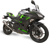 Auspuffendrohr Ohne Geräuschzulassung Relevance Titan Carbon Cap - Termignoni Kompatibel Mit Kawasaki Z 400 (2018-2020)