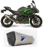 Auspuffendrohr Ohne Geräuschzulassung Relevance Titan Carbon Cap - Termignoni Kompatibel Mit Kawasaki Ninja 400 (2018-2020)