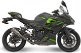 Auspuffendrohr Ohne Geräuschzulassung Gp2R-Rht Titan Aluminium Cap - Termignoni Kompatibel Mit Kawasaki Ninja 400 (2018-2020)