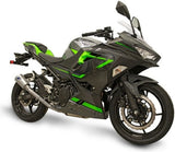 Auspuffendrohr Ohne Geräuschzulassung Gp2R-R Edelstahl - Termignoni Kompatibel Mit Kawasaki Ninja 400 (2018-2020)