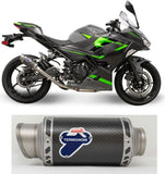 Auspuffendrohr Ohne Geräuschzulassung Gp Carbon - Termignoni Kompatibel Mit Kawasaki Ninja 400 (2018-2020)