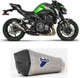 Auspuffendrohr Ohne Geräuschzulassung Relevance Titan Carbon Cap - Termignoni Kompatibel Mit Kawasaki Z 900 (2017-2020)