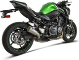 Auspuffendrohr Ohne Geräuschzulassung Gp2R-R Edelstahl - Termignoni Kompatibel Mit Kawasaki Z 900 (2017-2020)