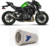 Auspuffendrohr Ohne Geräuschzulassung Gp2R-R Edelstahl - Termignoni Kompatibel Mit Kawasaki Z 900 (2017-2020)