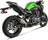 Auspuffendrohr Ohne Geräuschzulassung Relevance D70 Titan Carbon Cap - Termignoni Kompatibel Mit Kawasaki Z 900 (2017-2020)