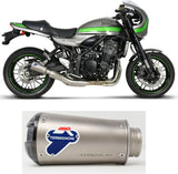 Auspuffendrohr Ohne Geräuschzulassung Gp2R-Rht Titan Aluminium Cap - Termignoni Kompatibel Mit Kawasaki Z 900 Rs (2018-2020)