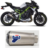 Auspuffendrohr Ohne Geräuschzulassung Gp2R-Rht Titan Aluminium Cap - Termignoni Kompatibel Mit Kawasaki Z 900 (2020)