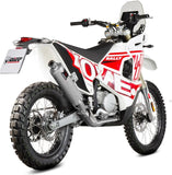 Auspuffendstück Mit Geräuschzulassung Dakar Edelstahl - Mivv Kompatibel Mit Kove Moto 450 Rally (2023-2024)