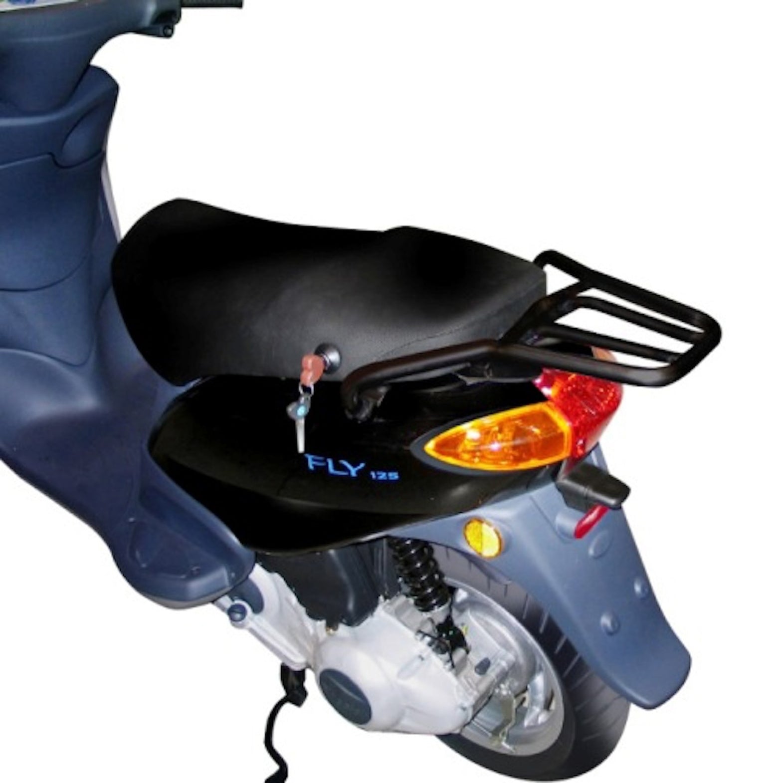 Top Case K29Nt 29 Lt + Rear-Rack Monolock - Kappa Moto Compatible With Piaggio Fly 50 - 100 - 125 - 150 (2004-2017)