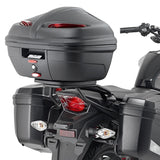 Koffer K42N 42 Lt + Trager Monolock - Kappa Moto Kompatibel Mit Honda Cb 125 F (2015-2020)