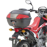 Koffer Kgr46 Garda 46 Lt + Trager Monokey - Kappa Moto Kompatibel Mit Honda Crf 250 L - Rally (2017-2020)