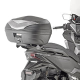 Top Case Kgr52 Garda 52 Lt + Rear-Rack Monokey - Kappa Moto Compatible With Honda Forza 125 Abs (2015-2018)