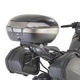 Koffer Kgr52 + Trager Garda - Kappa Moto Kompatibel Mit Yamaha Niken 900 (2019-2023)