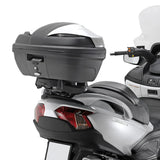 Koffer K30N 30 Lt + Trager Monolock - Kappa Moto Kompatibel Mit Suzuki An 650 Burgman Executive (2002-2012)