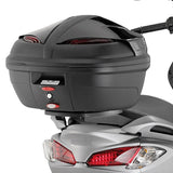 Top Case K29N 29 Lt + Rear-Rack Monolock - Kappa Moto Compatible With Suzuki Uh 200 Burgman K7 K8 K9 (2006-2013)