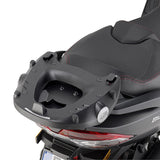 Top Case K30Nt 30 Lt + Rear-Rack Monolock - Kappa Moto Compatible With Suzuki An 400 Burgman L4 L5 L6 (2006-2016)
