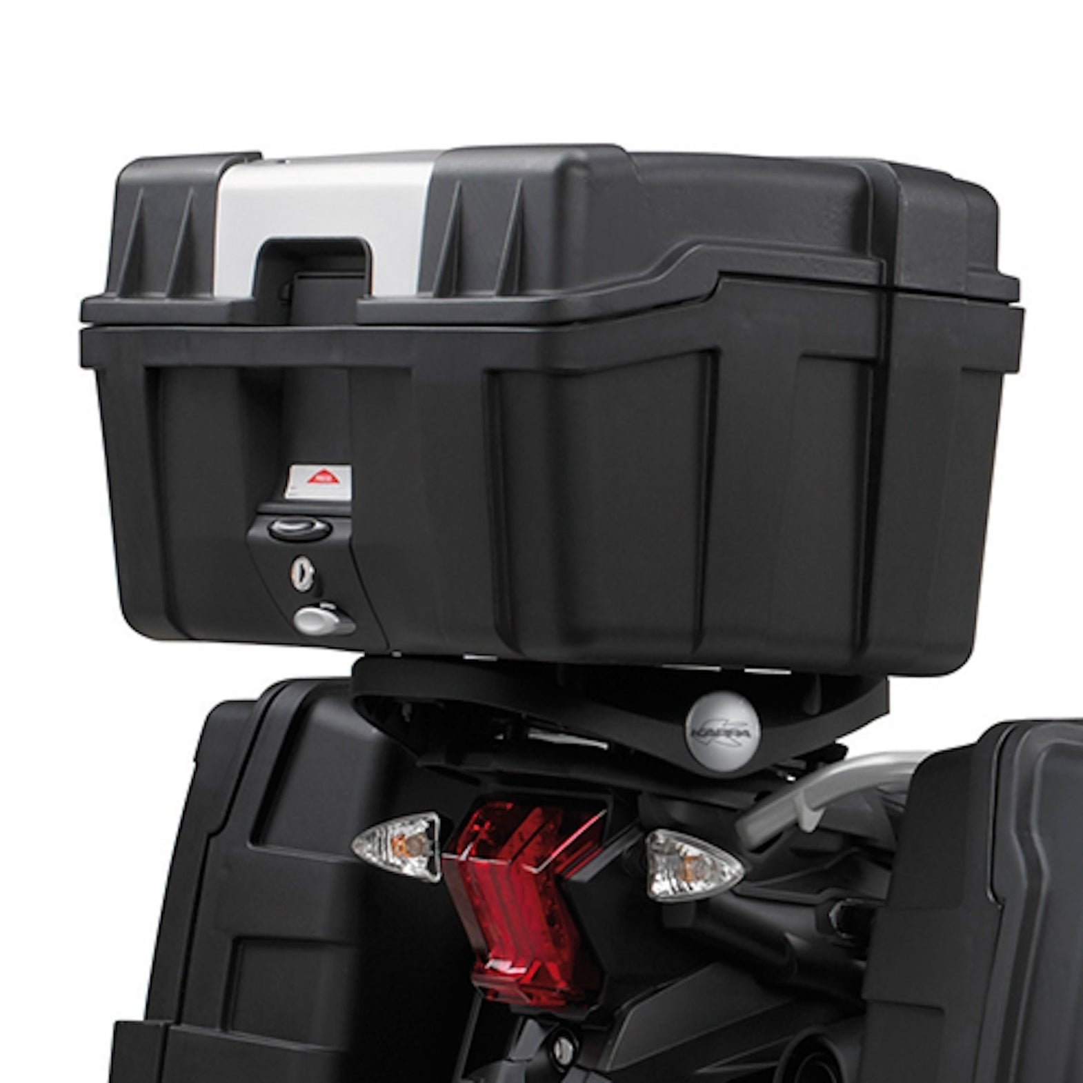 Top Case Kgr46 Garda 46 Lt + Rear-Rack Monokey - Kappa Moto Compatible With Triumph Tiger 800 Xc - Xr (2018-2019)