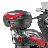 Top Case K42N 42 Lt + Rear-Rack Monolock - Kappa Moto Compatible With Sym Joymax 300 Z (2019-2020)