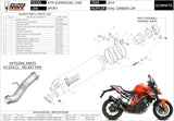 Nicht Katalysiertes Verbindungsrohr - Mivv Kompatibel Mit Ktm Duke 1290 (2014-2019)
