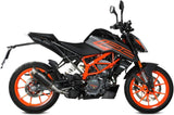 Auspuffendstück Mit Geräuschzulassung Gppro Stahl Schwarz - Mivv Kompatibel Mit Ktm 125 Duke (2021-2023)