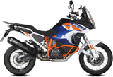 Auspuffendstück Mit Geräuschzulassung Speed Edge Stahl Schwarz Carbon - Mivv Kompatibel Mit Ktm 1290 Super Adventure - R - S - T (2021-2024)