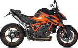 Doppelauspuffanlage Mit Geräuschzulassung X-M5 Titan Carbon - Mivv Kompatibel Mit Ktm Duke 1290 (2020-2024)