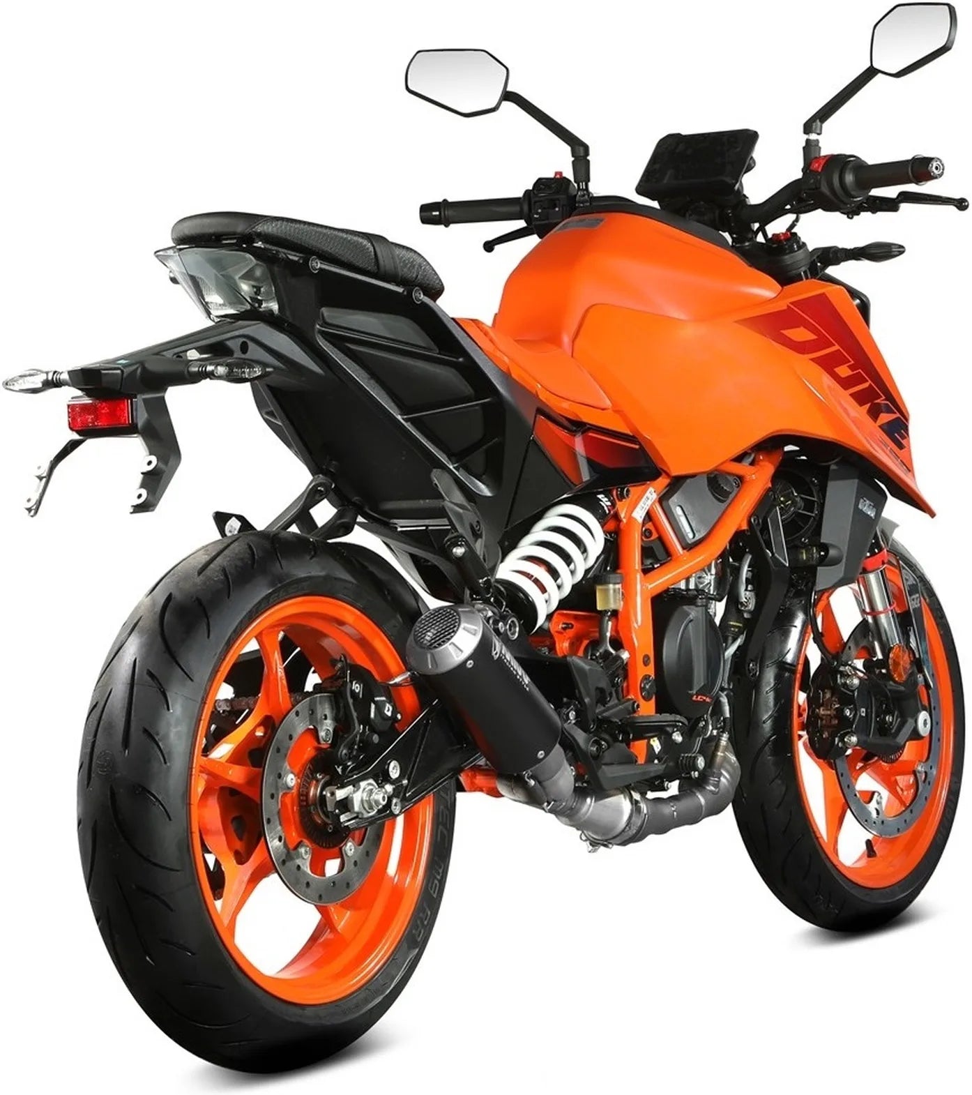 Auspuffendstück Ohne Katalysator Und Ohne Geräuschzulassung Mk3 Stahl Schwarz - Mivv Kompatibel Mit Ktm 390 Duke (2024)