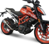 Auspuffendrohr Ohne Geräuschzulassung Gp2R-Rht Titan Aluminium Cap - Termignoni Kompatibel Mit Ktm 390 Duke (2017-2019)