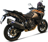 Auspuffendstück Mit Geräuschzulassung Carbon T Carbon Cap - Termignoni Kompatibel Mit Ktm 1290 Super Adventure (2019-2020)