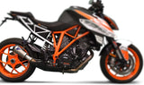 Auspuffendrohr Ohne Geräuschzulassung Gp2R-Rht Titan Aluminium Cap - Termignoni Kompatibel Mit Ktm 1290 Super Duke R (2017-2019)