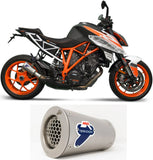 Auspuffendrohr Ohne Geräuschzulassung Gp2R-R Edelstahl - Termignoni Kompatibel Mit Ktm 1290 Super Duke R (2017-2019)