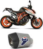 Auspuffendrohr Ohne Geräuschzulassung Relevance D70 Titan Carbon Cap - Termignoni Kompatibel Mit Ktm 1290 Super Duke R (2017-2019)