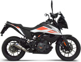 Auspuffendrohr Ohne Geräuschzulassung Gp2R-Rht Titan Aluminium Cap - Termignoni Kompatibel Mit Ktm 390 Adventure (2020-2021)