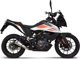 Auspuffendrohr Ohne Geräuschzulassung Gp2R-R Edelstahl - Termignoni Kompatibel Mit Ktm 390 Adventure (2020-2021)