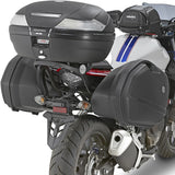 Koffer K30N 30 Lt + Trager Monolock - Kappa Moto Kompatibel Mit Honda Cb 500 F (2016-2018)