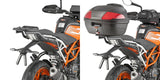 Koffer K42N + Trager - Kappa Moto Kompatibel Mit Ktm 390 Duke (2017-2023)