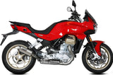 Komplette Auspuffanlage Ohne Katalysator Und Mit Geräuschzulassung Gppro Titan - Mivv Kompatibel Mit Moto Guzzi V 100 Mandello 1000 (2022-2024)