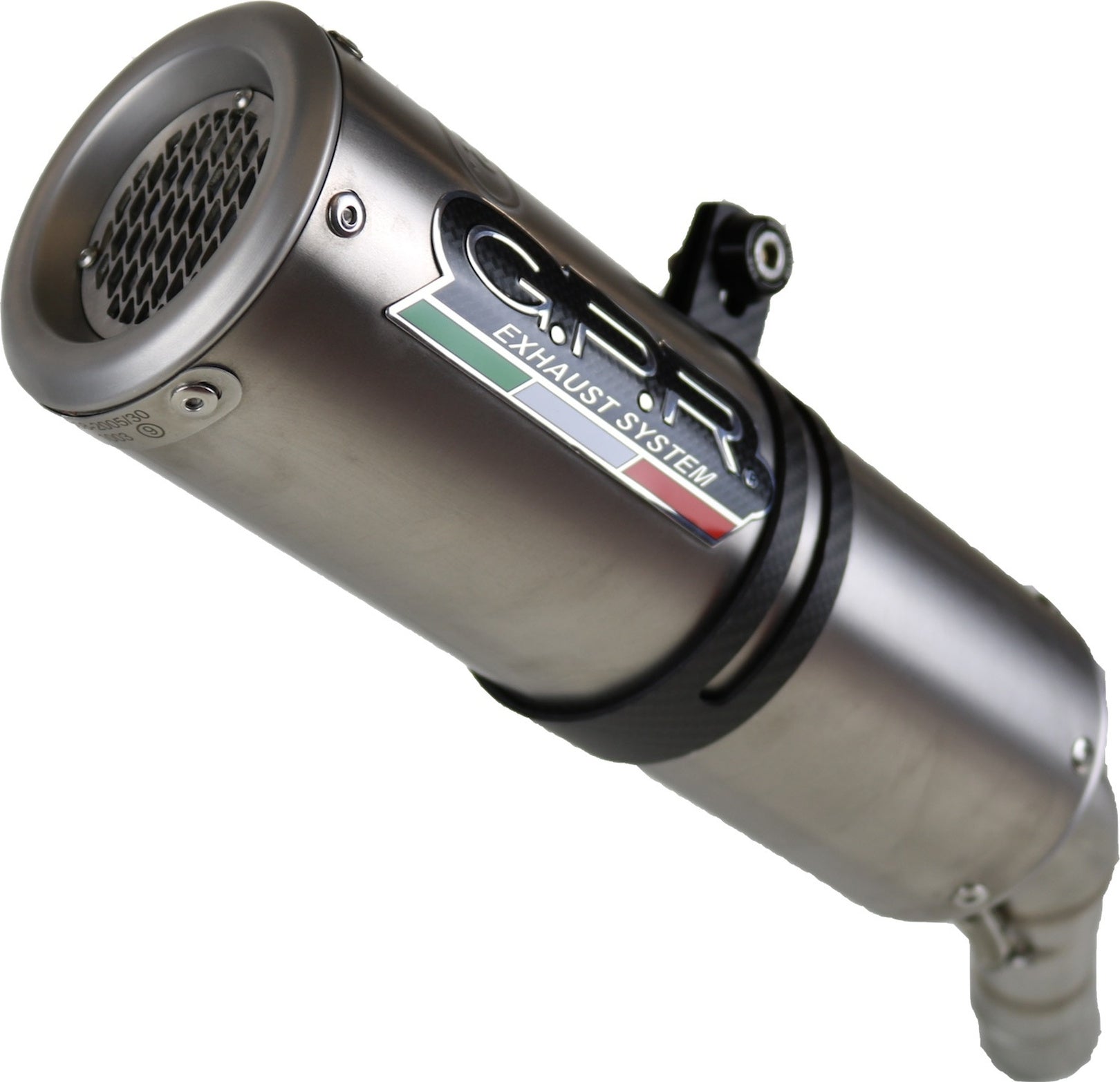 Exhaust Tip Without Sound Certification M3 Stainless Steel - Gpr Compatible With Moto Guzzi V85 Tt (2020)