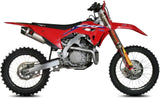 Komplette Auspuffanlage Ohne Katalysator Und Mit Fim-Zulassung Str1 Titan Carbon - Mivv Kompatibel Mit Honda Crf 450 (2021-2024)