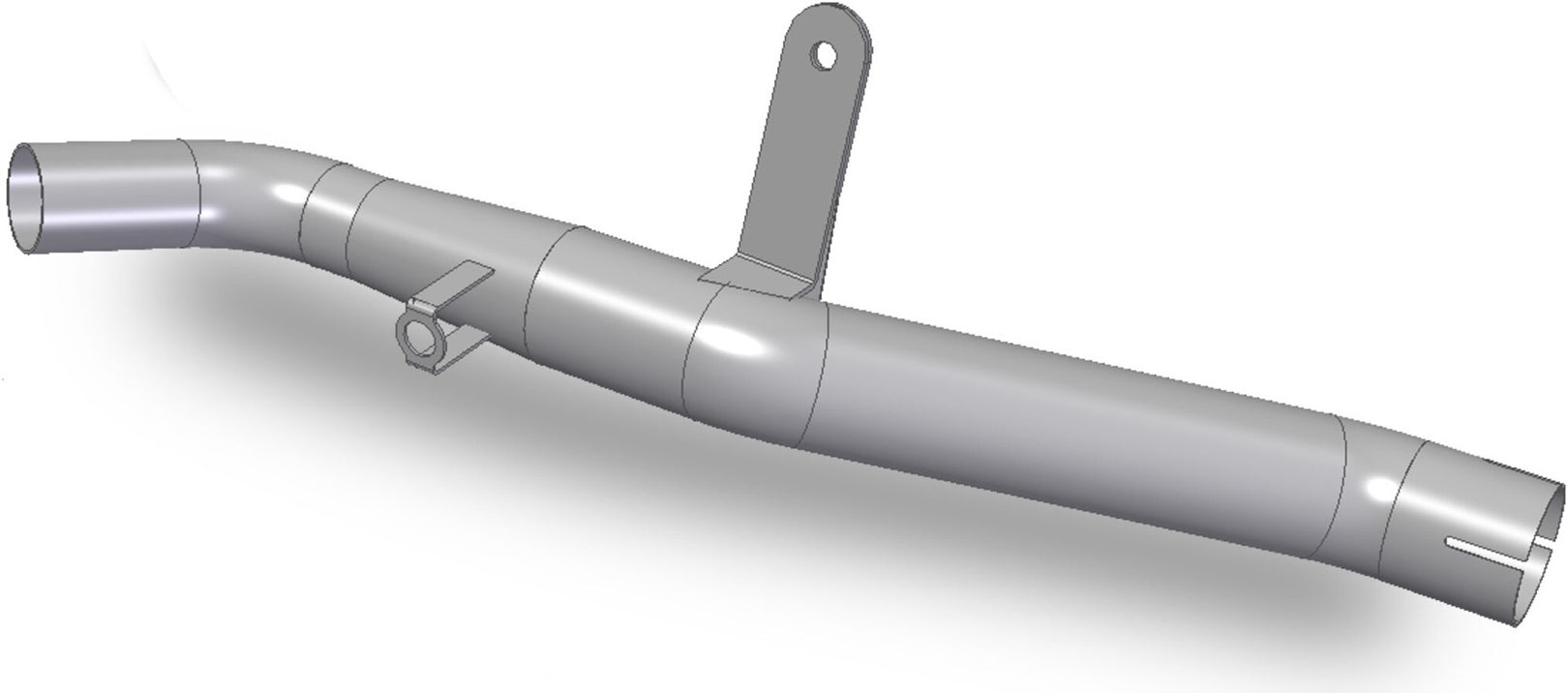 Non-Catalytic Connector Pipe - Mivv Compatible With Moto Morini X-Cape 649 (2021-2024)