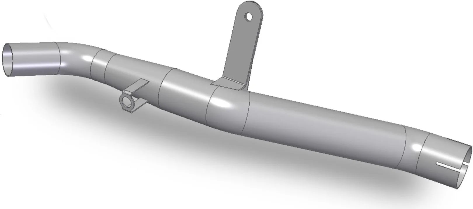 Nicht Katalysiertes Verbindungsrohr - Mivv Kompatibel Mit Moto Morini X-Cape 649 (2021-2024)