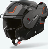 Klapphelm Für Motorrad Airoh Mathisse Ii - Mth2G32 Thermoplastic Hrt Mattorange Genius Grösse Xxxl