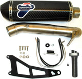 Auspuffendrohr Ohne Geräuschzulassung Relevance Carbon Carbon Cap - Termignoni Kompatibel Mit Mv Agusta F3 675 (2012-2020)