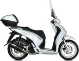 Komplette Abgasanlage Mit Katalysator Und Geräuschzulassung Mover Stahl Schwarz - Mivv Kompatibel Mit Honda Sh 150 (2013-2016)