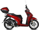 Komplette Auspuffanlage Ohne Katalysator Und Ohne Geräuschzulassung Mover Stahl Schwarz - Mivv Kompatibel Mit Honda Sh 150 (2017-2019)