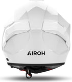 Integralhelm Für Motorrad Airoh Matryx - Mx14 Composite Carbon Glanzweiß Color Grösse Xxl