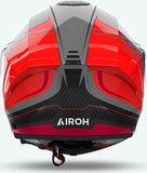 Integralhelm Für Motorrad Airoh Matryx - Mxrk55 Composite Carbon Glanzrot Rocket Grösse Xxl