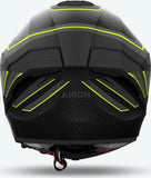 Integralhelm Für Motorrad Airoh Matryx - Mxse31 Composite Carbon Mattgelb Sentinel Grösse Xxl